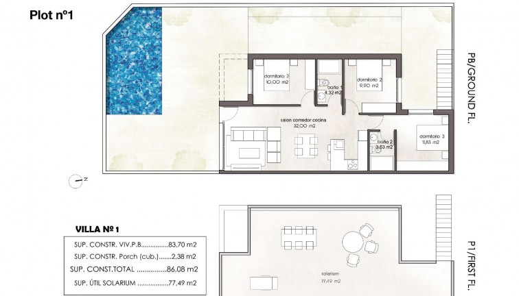 New Build - Chalet - Pilar de la Horadada