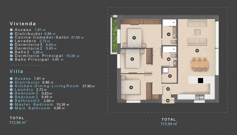 Uudistuotanto - Erillistalo - Orihuela Costa - Villamartín