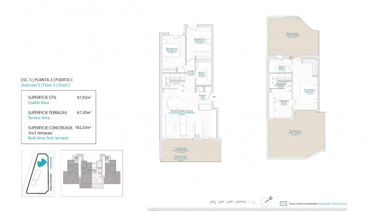 Nybyggen -  Bostad - Översta våningen  - Villajoyosa