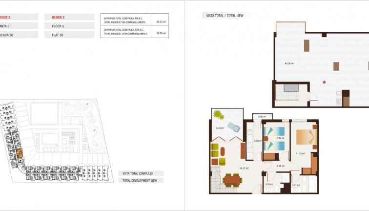 New Build - Apartment - Top Floor Apartment - Archena