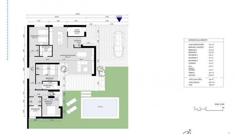 Uudistuotanto - Erillistalo - Banos y Mendigo - Altaona Golf