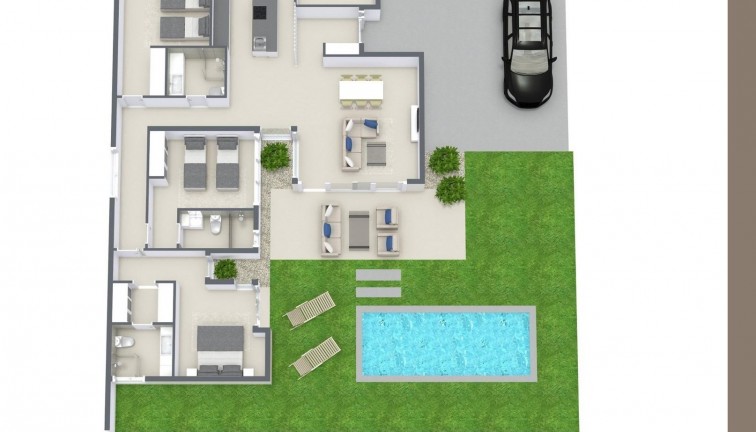 Uudistuotanto - Erillistalo - Banos y Mendigo - Altaona Golf