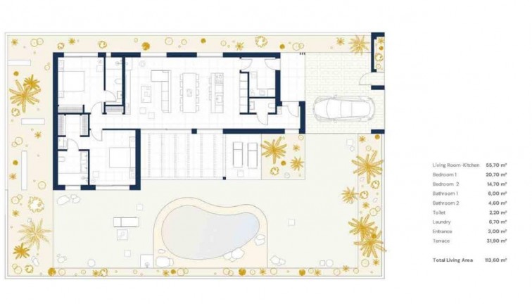 Uudistuotanto - Erillistalo - Banos y Mendigo - Altaona Golf