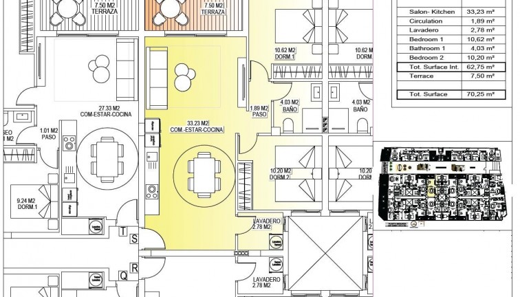 New Build - Apartment - Top Floor Apartment - San Miguel de Salinas