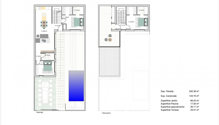 Obra nueva - Casa adosada - San Javier