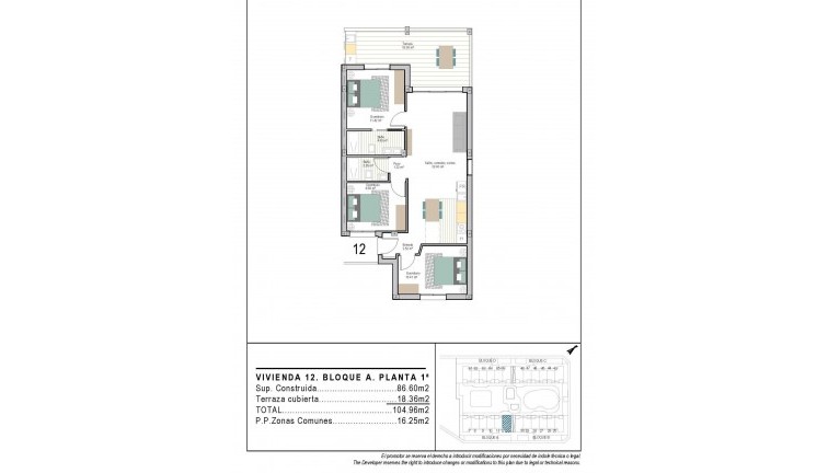 New Build - Apartment - Torre Pacheco