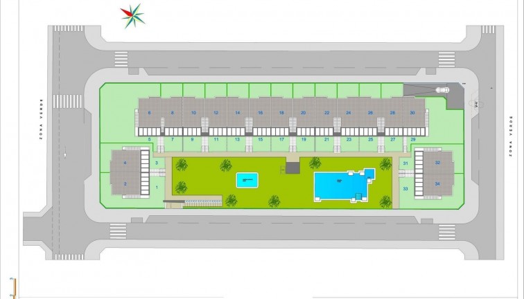 Obra nueva - Bungalow - Pilar de la Horadada