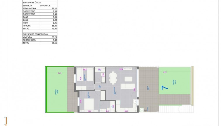 Obra nueva - Bungalow - Pilar de la Horadada