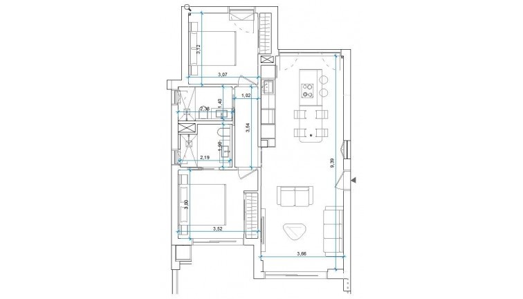 Jälleenmyynti - Asunto - Orihuela Costa - Las Colinas