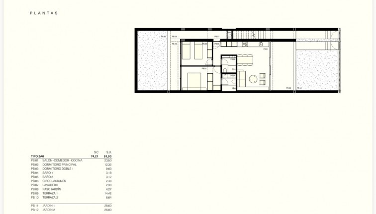 New Build - Duplex apartment - Los Altos