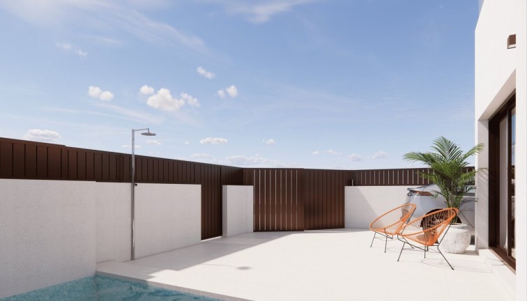 Obra nueva - Casa adosada - Pilar de la Horadada