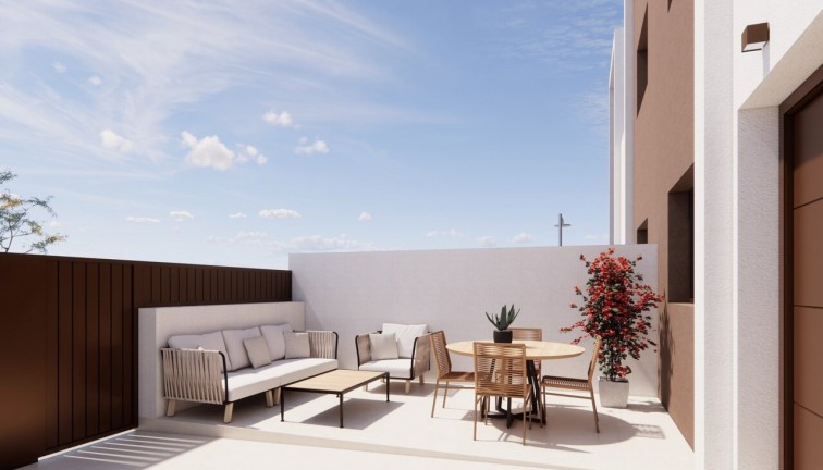 Obra nueva - Casa adosada - Pilar de la Horadada