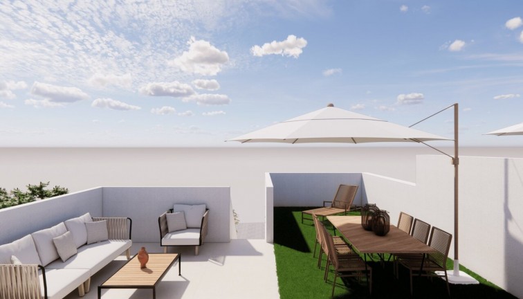 Obra nueva - Casa adosada - Pilar de la Horadada