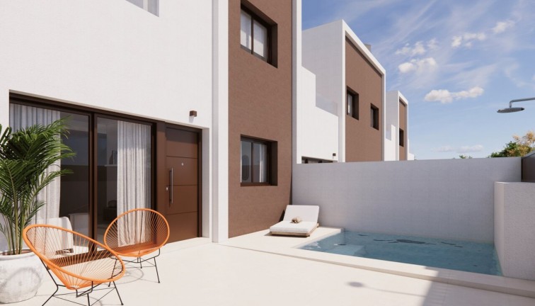 Obra nueva - Casa adosada - Pilar de la Horadada