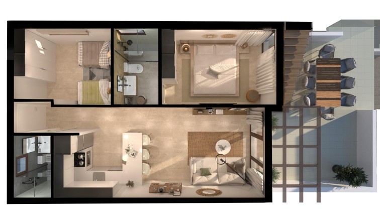 Obra nueva - Apartamento / piso - Vera - Vera Playa