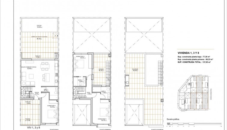 Nybyggen - Parhus/Radhus - San Javier