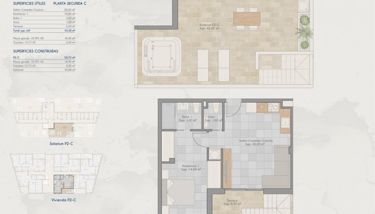 Nybyggen -  Bostad - Översta våningen  - San Pedro del Pinatar - Lo pagan