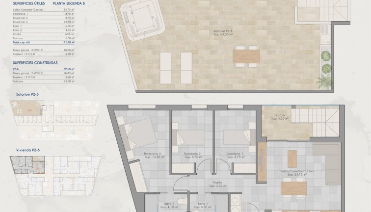 Nybyggen -  Bostad - Översta våningen  - San Pedro del Pinatar - Lo pagan