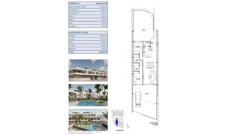 Obra nueva - Bungalow - Pilar de la Horadada