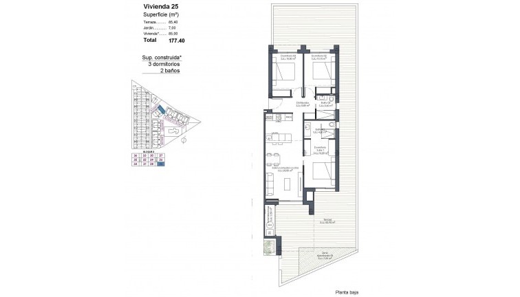 Obra nueva - Apartamento / piso - Los Alcazares - Serena Golf