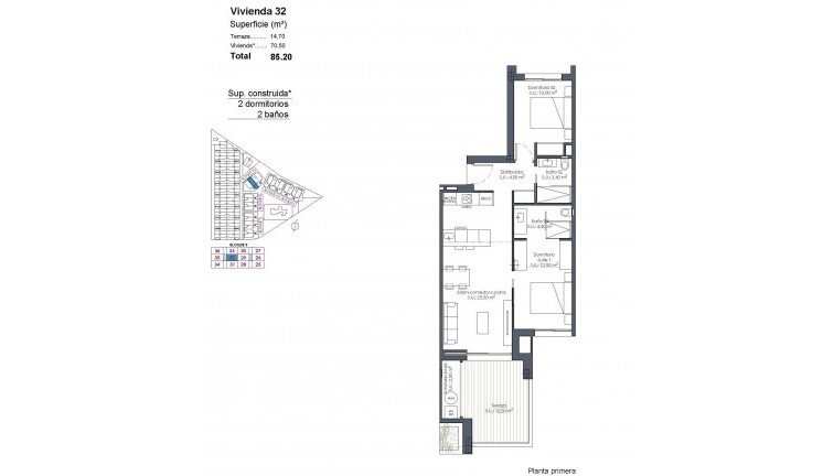 Obra nueva - Apartamento / piso - Los Alcazares - Serena Golf