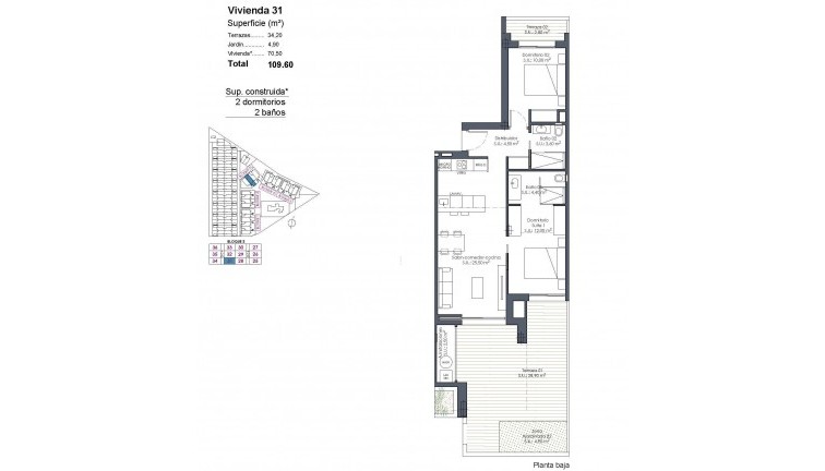 Obra nueva - Apartamento / piso - Los Alcazares - Serena Golf