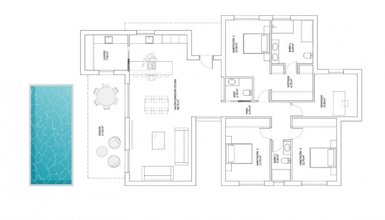 Obra nueva - Chalet - Monforte del Cid - La Capitana