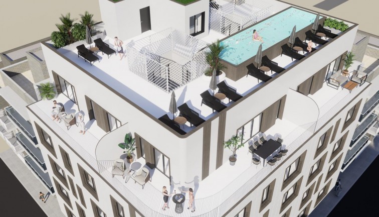 Obra nueva - Apartamento - Apartamento en el último piso - Torrevieja - Acequion