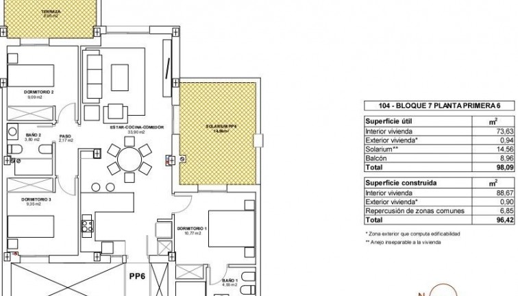 Nybyggen - Lägenhet - Vera - El Playazo