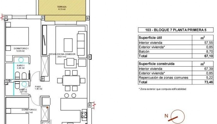 Obra nueva - Apartamento / piso - Vera - El Playazo
