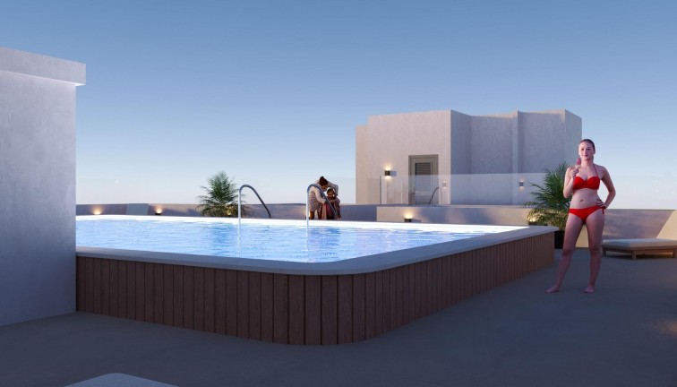 New Build - Apartment - Top Floor Apartment - San Miguel de Salinas