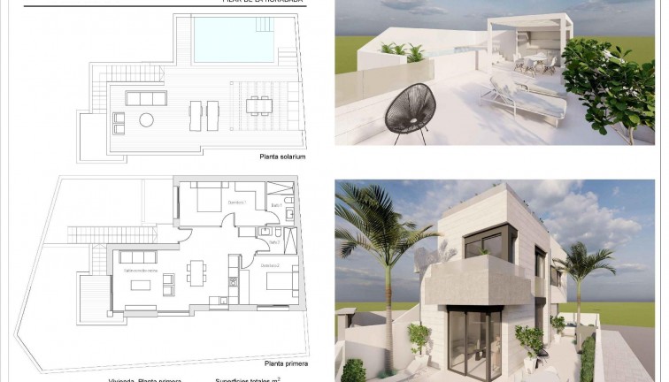 Obra nueva - Bungalow - Pilar de la Horadada