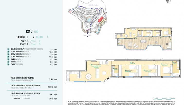 Nybyggen -  Bostad - Översta våningen  - Aguilas - Isla Del Fraile