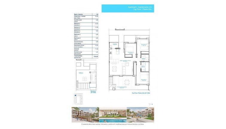 Obra nueva - Apartamento - Apartamento en el último piso - Pilar de la Horadada