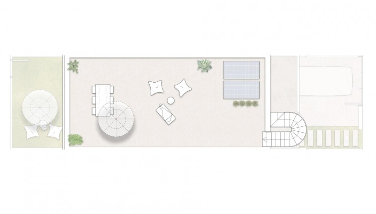 Obra nueva - Casa adosada - Pilar de la Horadada