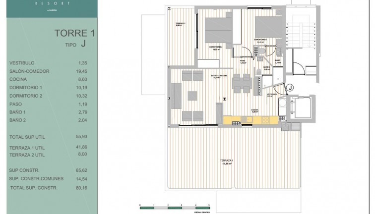 Nybyggen -  Bostad - Översta våningen  - Guardamar del Segura