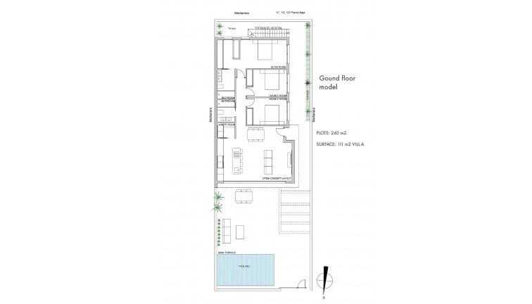 Obra nueva - Chalet - Los Alcazares - Serena Golf