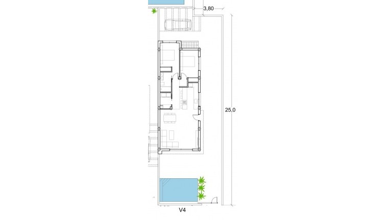 Obra nueva - Chalet - Los Alcazares - Serena Golf