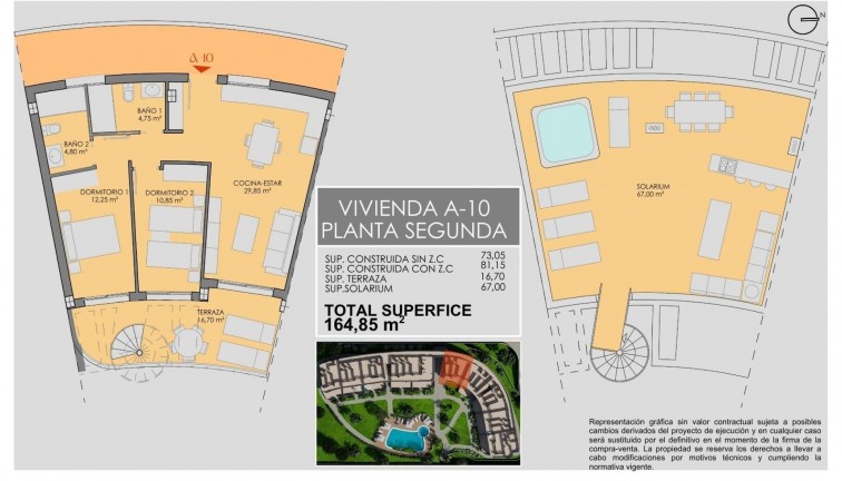 Uudistuotanto - Asunto - Ylimmän kerroksen asunto - Los Alcazares - Serena Golf