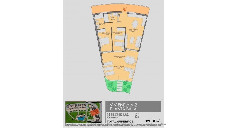 Obra nueva - Apartamento / piso - Los Alcazares - Serena Golf