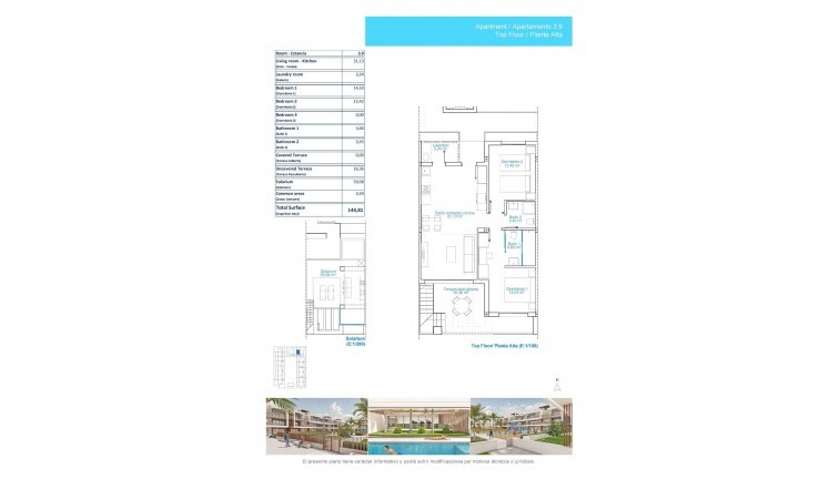 Obra nueva - Apartamento - Apartamento en el último piso - Pilar de la Horadada
