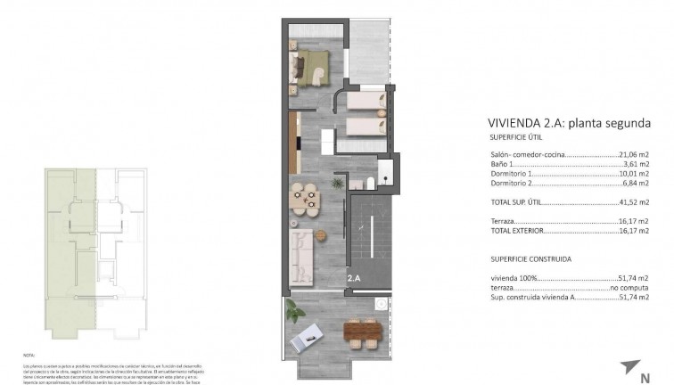 Obra nueva - Apartamento - Apartamento en el último piso - Pilar de la Horadada - TORRE DE LA HORADADA