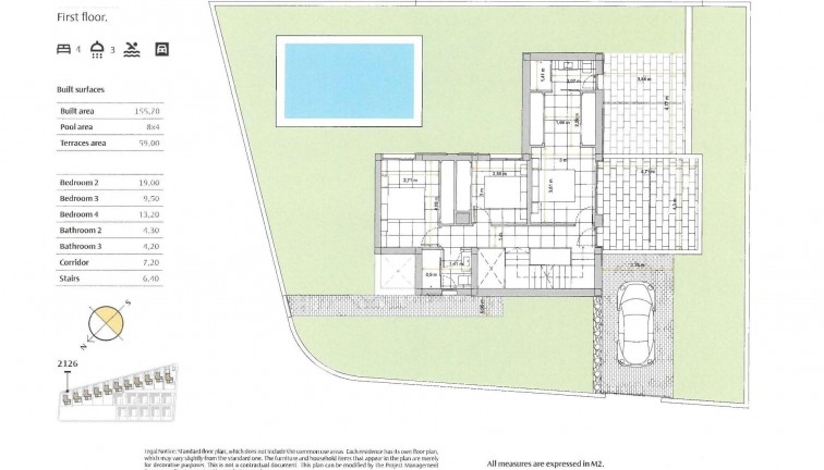 Obra nueva - Chalet - Algorfa - La Finca Golf