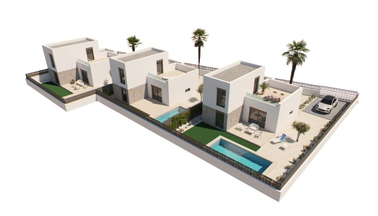 Obra nueva - Chalet - Algorfa - La Finca Golf