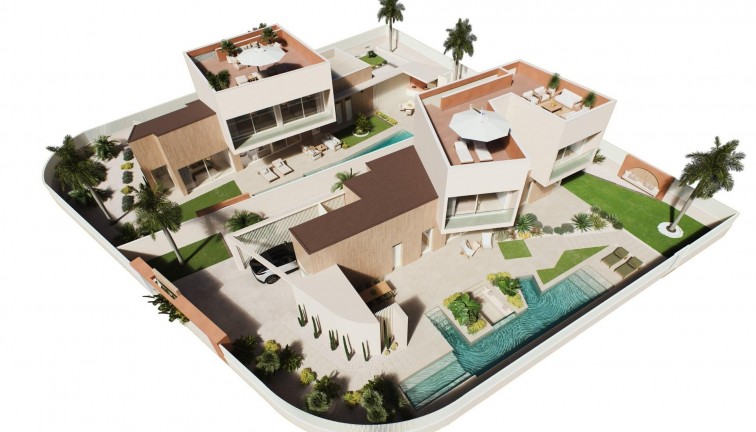 Obra nueva - Chalet - Orihuela Costa - Dehesa de campoamor