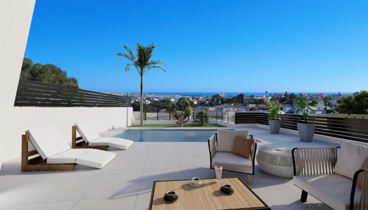 Obra nueva - Chalet - Torrevieja - Los Balcones