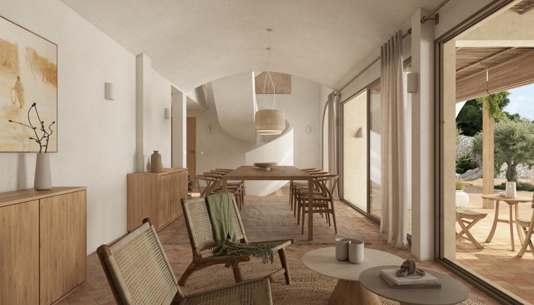 Obra nueva - Chalet - Benissa - La Fustera