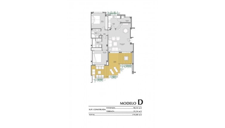 New Build - Apartment - Top Floor Apartment - Orihuela Costa - Lomas de Cabo Roig