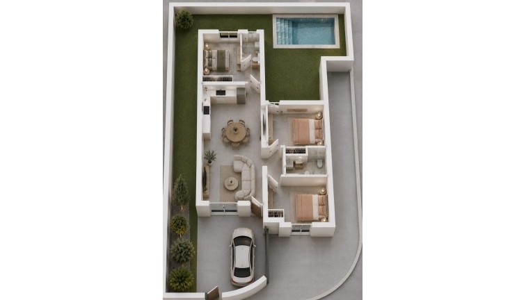 New Build - Semi-Detached - Mazarron
