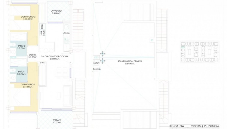 New Build - Bungalow - Torrevieja - Los Balcones